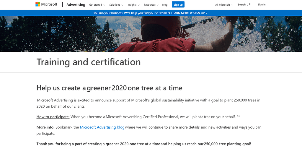 Bing Ads Certification