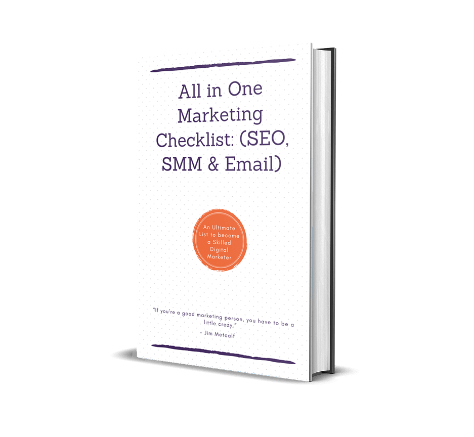 All in one Marketing Checklist: (SEO, SMM, & Email)